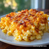 Creamy Baked Mac and Cheese with Sharp Cheddar