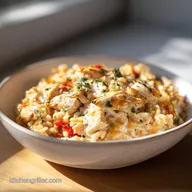 Chicken Casserole Recipe with Rice: Creamy and Baked