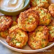 Zucchini Fritters with Feta