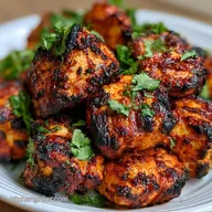 Easy Grilled Chicken Tikka for 6 Skewers