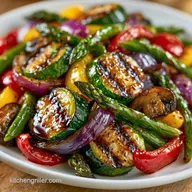 Easy Skillet Grilled Vegetables (4 Serv)