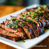 Grilled Flank Steak Marinade for Tacos: For 6 Servings
