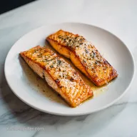 Garlic Butter Salmon for 4 Servings