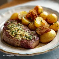 Garlic Butter Steak Bites on Blackstone in 30 Minutes