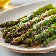 Grilled Asparagus in Foil with Parmesan