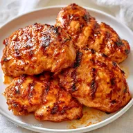 Grilled Boneless Chicken Thighs for 4