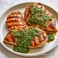 Grilled Pesto Chicken Breast for 4