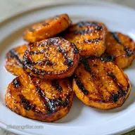 Grilled Sweet Potato Slices: Caramelized and Savory