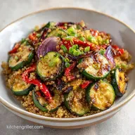 Grilled Vegetable Grain Bowl: Meal Prep