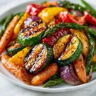 Grilled Vegetables in Foil in 35 Minutes