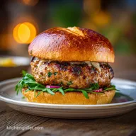 Best Turkey Burger Recipe Grilled Juicy