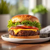 Lean Bison Burger Recipe Grill Time: For 4 Servings