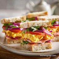 Mini Finger Sandwiches for 30 Servings