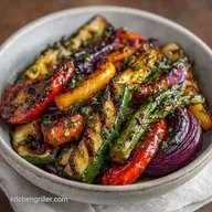 Olive Oil Grilled Veggie Medley for 6