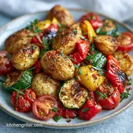 Roasted Mediterranean Vegetable Platter