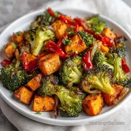 Roasted Veggie Prep Bowls for 4 Servings