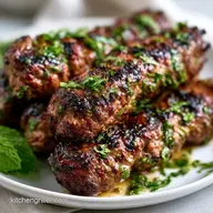 Spiced Lamb Kebab Recipe for 4 Servings