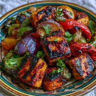 Tandoori Grilled Veggie Platter with Tofu