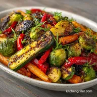 Weekly Grilled Vegetable Plan: Meal Prep