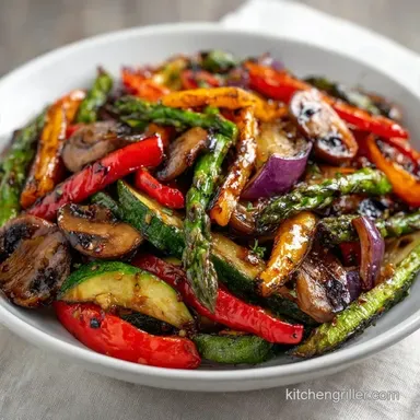 Basic Outdoor Grilled Vegetables for 4
