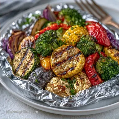 BBQ Vegetable Foil Packs in 35 Minutes
