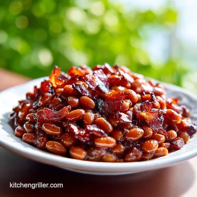 Baked Beans with Bacon and Brown Sugar from Scratch