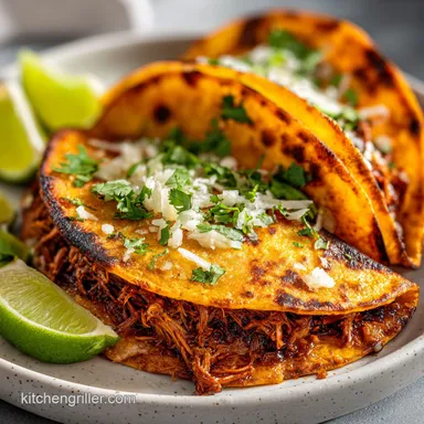 Birria Tacos on Blackstone: Crispy & Savory Recipe Card