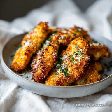 Blackstone Garlic Parmesan Chicken Recipe for 4 Servings