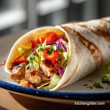 Pollo Asado Burritos: Griddle Chicken for 6 Recipe Card