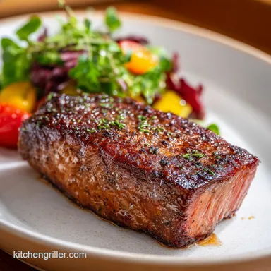 Blackstone Steak: Mahogany Crust with Buttery Interior for 2