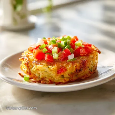 Blackstone Taco Hash Browns: Crispy Recipe for 6 Servings Recipe Card