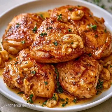 Boneless Skinon Chicken Thighs: Crispy Recipe Card