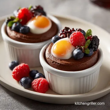 Chocolate Nest Mousse Pots in 35 Minutes for 6 Servings Recipe Card