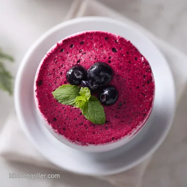 Cottage Cheese Dessert Recipe with Fresh Berries: 30 Min