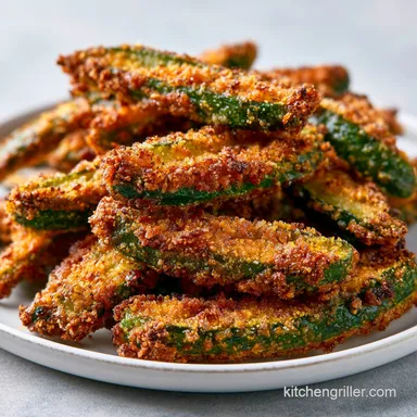 Fried Pickles in 25 Minutes