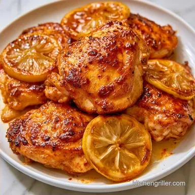Crispy Skillet Chicken Thighs for 4
