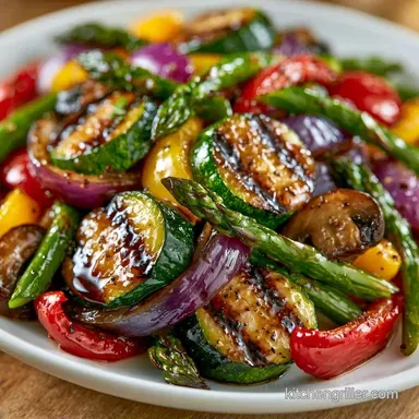 Easy Skillet Grilled Vegetables (4 Serv)