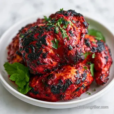 Easy Tandoori Grilling Dinner for 4 Recipe Card