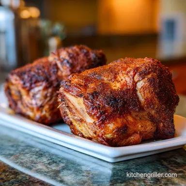 Smoked Pork Butt for Pulled Pork in an Electric Smoker: 12-Hour Cook