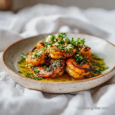 Blackstone Shrimp for 4 Servings: Succulent Garlic Butter Bites