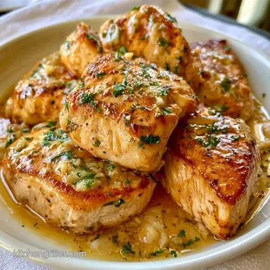 Garlic Chicken Thighs in 35 Minutes Recipe Card