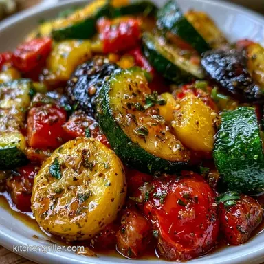 Garlic Herb Marinade for 6 Servings Recipe Card
