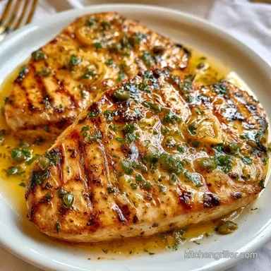 Easy Grilled Swordfish Recipe Recipe Card