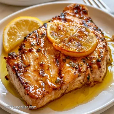 Grilled Swordfish with Lemon for 6