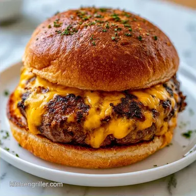 Ground Beef Burger Recipe in 20 Minutes