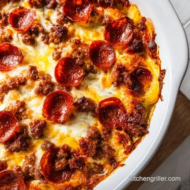 Meat Lovers Pizza in 30 Minutes Recipe Card