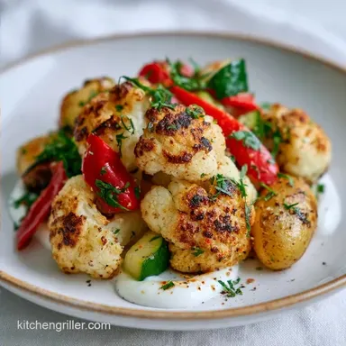 Indian Spiced Grilled Vegetables for 4