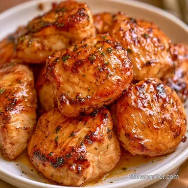 Roasted Boneless Chicken Thighs for 4