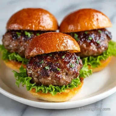 Juicy Ground Beef Sliders in 30 Minutes