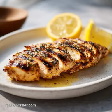 Easy Lemon Garlic Chicken Marinade for Beginners Recipe Card